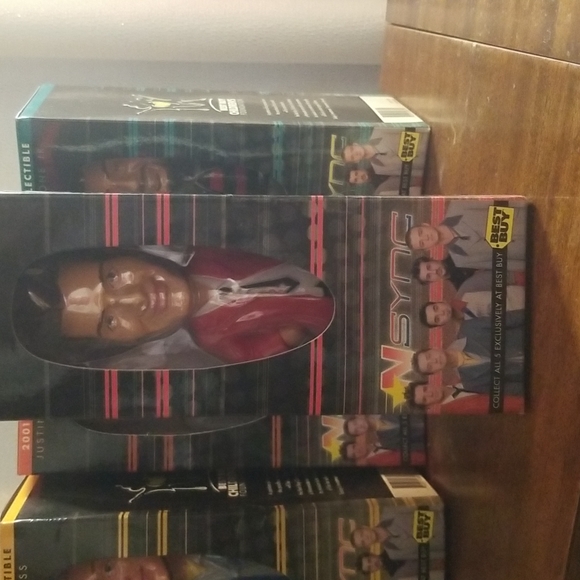 Mint condition Best Buy Exclusive Nsync Bobble Heads - Picture 3 of 7